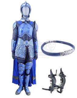 The Great Wall | Blue Crane Corps Lieutenant Silver Detailed Armor | Propstore