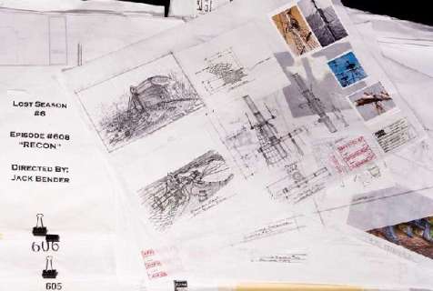 LOST - Lot 1128 - Season Six production artwork