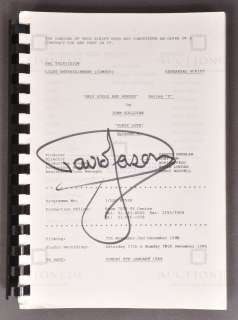 Lot 160 - ONLY FOOLS & HORSES - YUPPY LOVE - DAVID JASON‘S PERSONAL SCRIPT
