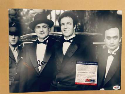 The Godfather | The Godfather - Signed by James Caan (+) - with PSA/DNA Certificate - Autograph, photo - No reserve! | Catawiki