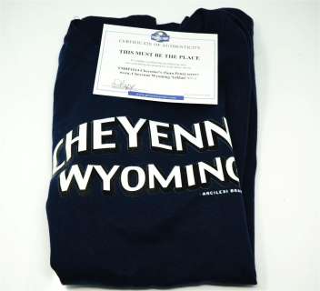 Sean Penn "This Must be the Place" Shirt W/COA | GWS Auctions