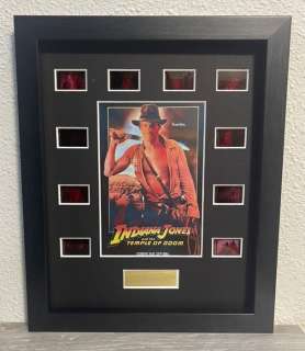 Indiana Jones And the Temple of Doom (1984) | Indiana Jones and the Temple of Doom (1984) - Framed Film Cells display with COA | Catawiki