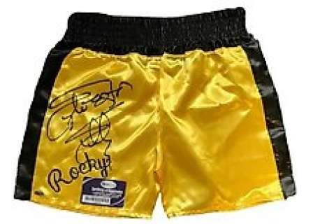 Rocky | Rocky - Replica Rocky Balboa Short (Licensed Original) - signed by Sylvester Stallone, with ASI Coa (Online | Catawiki