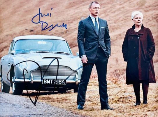 James Bond 007: Skyfall - Dame Judi Dench, signed with COA