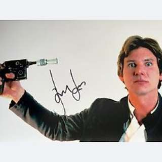 Star Wars | Star Wars - Signed by Harrison Ford (Han Solo) | Catawiki