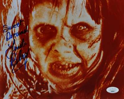 The Exorcist | The Exorcist - Linda Blair (Regan) Signed With COA of JSA, added "Sweet Dreams" | Catawiki