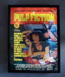 Tarantino - Pulp Fiction - Light boxes with Poster Art (30x40 cm) | Catawiki