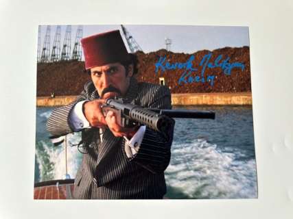 Indiana Jones and the Last Crusade (1989) - Signed by Kevork Malikyan (Kazim)