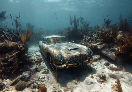 Artxlife - 007 Underwater Aston Martin DB5 [No Time To Die] | Catawiki