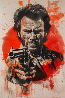 CAMILART.ES_(2002) - "SHOT BEFORE TALKING" - Clint Eastwood docet XXL | Catawiki