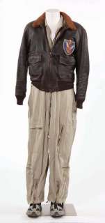 Lot 1121 - John Turturro’s bomber jacket and khaki jumpsuit from Transformers: Revenge of the Fallen