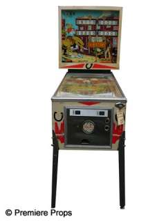 Whip It Gottleib’s "Bronco" Pinball Machine Movie Props | Premiere Props
