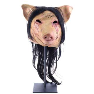 Saw: The Final Chapter (2010) - Lot 308 - Cary Elwes-Autographed Pig Mask