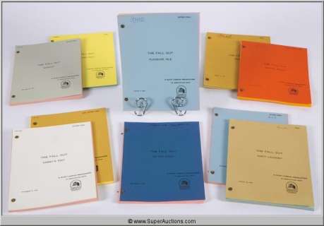 The Fall Guy Television Scripts | Super Auctions