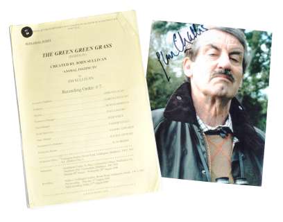 Lot 88 - ESTATE OF JOHN CHALLIS - GREEN GREEN GRASS SCRIPT