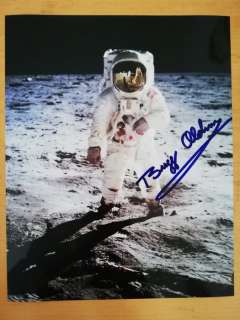 Apollo 11 - Buzz Aldrin handsigned 8x10 inches photo | Catawiki