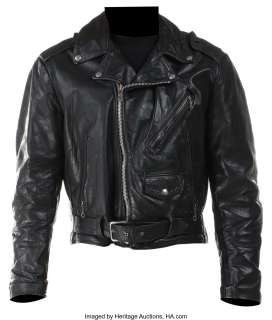 Steve Martin "Orin Scivello" leather motorcycle jacket from Little Shop of Horrors....