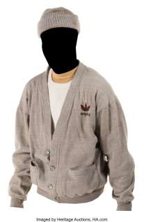 Burgess Meredith "Mickey Goldmill" costume from Rocky V....