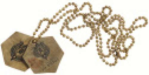 Battlestar Galactica | BSG Props Sharon’s Dog Tags | Propworx