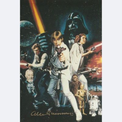 Star Wars - Signed by Sir Alec Guinness (+) (Obi-Wan Kenobi) | Catawiki