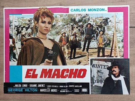 Carlos Monzon - El Macho - El Macho – Manifesto originale italiano 70 x 50 cm | Catawiki