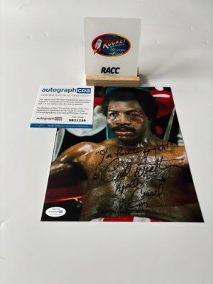 Rocky - Signed by Carl Weathers (+) as "Apollo Creed" - Autograph COA | Catawiki