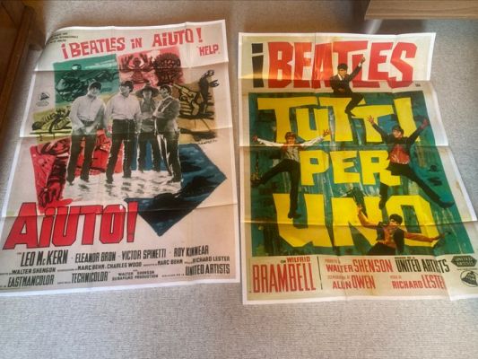 Autres - Help and a hard days night - I Beatles in Aiuto! / I Beatles Tutti per Uno | Catawiki