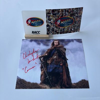 Highlander - Signed by Christopher Lambert | Catawiki
