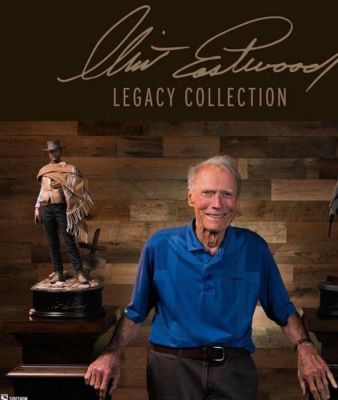 Sideshow Premium Format - Statue, Clint Eastwood Signature Collection - The Good, The Bad and The Ugly - Nr. 666 of 1500 Worldwide - 61 cm -