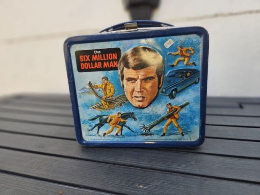 Aladdin Industries - Dinner set - Tin, Metal, Plastic - The Six Million Dollarman | Catawiki
