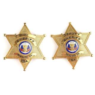 Dukes of Hazzard, the (2005) | Hazzard County Sheriff and Deputy Sheriff Badges | Propstore