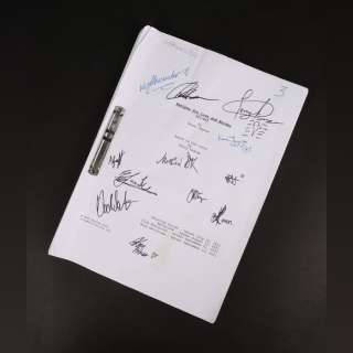 Recipes For Love And Murder (T.V. Series, 2022 -) | Maria Doyle Kennedy’s Cast Autographed Script - Episode 103 ’Do You Lick Everything?’ | Propstore