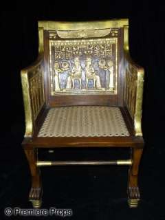 The Ten Commandments (1956) Egyptian Royal Chair | Premiere Props