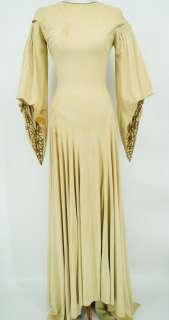 Janet Leigh’s "Prince Valiant" Custom Cream Gown | GWS Auctions