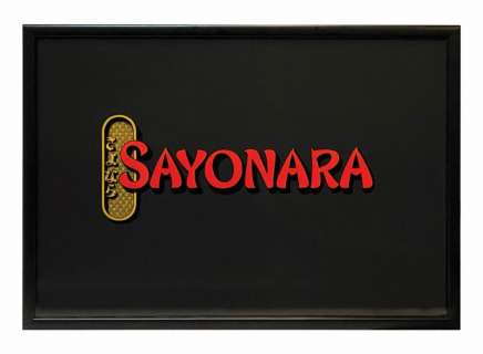 Sayonara Opening Title Credit. | Van Eaton Galleries