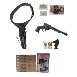 Have Gun - Will Travel (1957-1963) | Paladin’s (Richard Boone) Colt Single Action Army "Cavalry" Model Revolver and Gun Belt with Custom Holster | Propstore