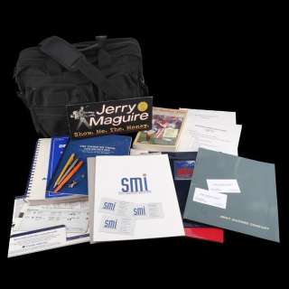 JERRY MAGUIRE (1996) - Lot #1030 : Jerry Maguire‘s (Tom Cruise) Briefcase, Folders, Books, Plane Tickets, and Business Cards