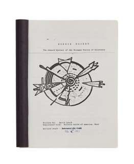 David Lynch | "Ronnie Rocket" Unfinished Film Screenplays, One Annotated | Julien’s