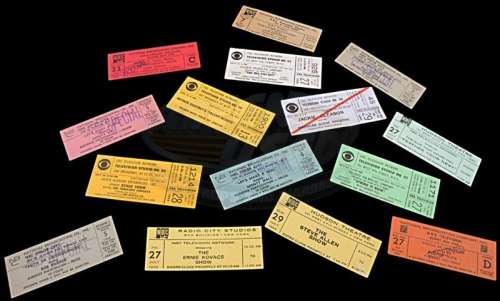 Lot 393 - Unknown Production - Studio Audience Tickets