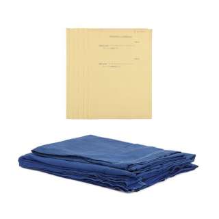 A CLOCKWORK ORANGE (1971) - Lot #990 : Alex DeLarge‘s (Malcolm McDowell) Pillow Case and Duvet Cover and Script Pages