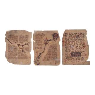 ASH VS EVIL DEAD (TV SERIES, 2015-2018) - Lot #119: Gary‘s (Will Wallace) Screen-Matched Lost Necronomicon Page with Additional Pages