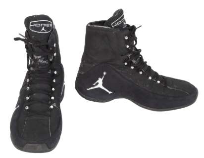 SYLVESTER STALLONE "ROCKY BALBOA" NIKE AIR JORDAN BOXING TRAINING BOOTS FROM "ROCKY BALBOA" | Julien’s