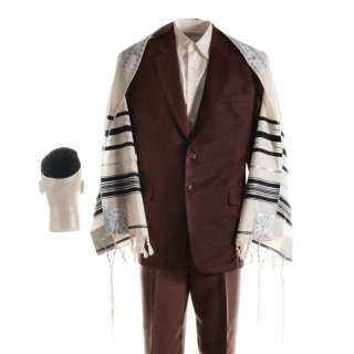 The Shrink Next Door Marty Will Ferrell Screen Worn Jacket Shirt Pants Tallit Yarmulke & Belt Ep 102 | VIP Fan Auctions
