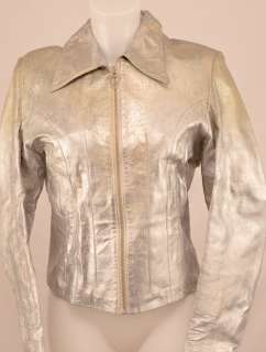 Michelle Pfeiffer "Grease 2" Film Worn Silver Motorcycle Jacket | Gotta Have Rock and Roll