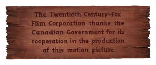 Lot 113 - MARILYN MONROE: "RIVER OF NO RETURN" 20TH CENTURY FOX WOOD TITLE (WITH DVD)