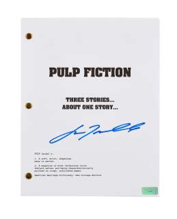 Pulp Fiction | John Travolta Signed Script | Julien’s