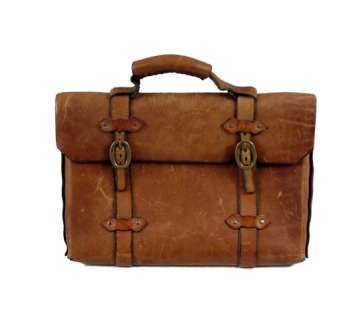 Raiders Of The Lost Leather Briefcase Prop | Premiere Props