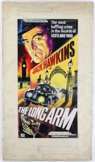 The Long Arm (1956) Original hand painted artwork for the UK film poster of the Ealing classic… | Ewbank’s