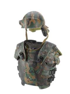 Aliens (1986) | Private Crowe’s (Tip Tipping) USCM Armor with Screen-Matched Shirt and Corporal Dietrich’s (Cynthia Scott Dale) Screen-Matched Pants | Propstore