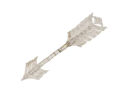 Adele Mara | Publicity Still Worn Arrow Brooch | Julien’s